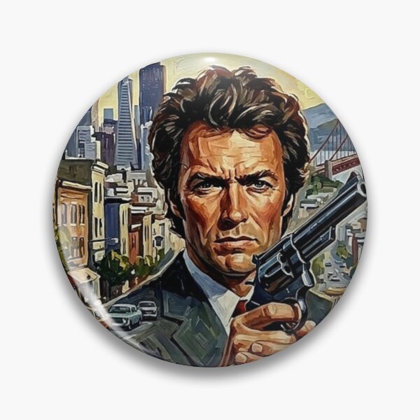 Item preview, The Enforcer: Clint Eastwood Dirty Harry San Francisco Impasto designed and sold by Art's Diner.