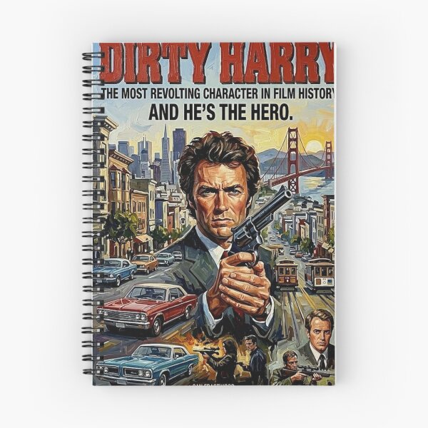 Item preview, The Enforcer: Clint Eastwood Dirty Harry San Francisco Impasto designed and sold by Art's Diner.