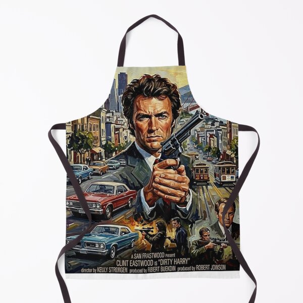 Item preview, The Enforcer: Clint Eastwood Dirty Harry San Francisco Impasto designed and sold by Art's Diner.