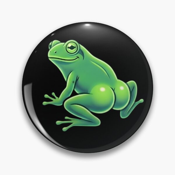 Item preview, Illustration Collection: Funny Anthropomorphic Frog – Kawaii Style designed and sold by Tw1nsAIArt.