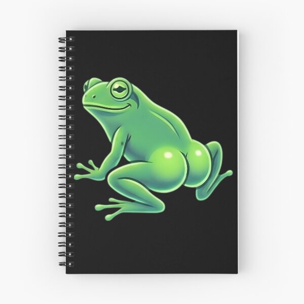 Item preview, Illustration Collection: Funny Anthropomorphic Frog – Kawaii Style designed and sold by Tw1nsAIArt.