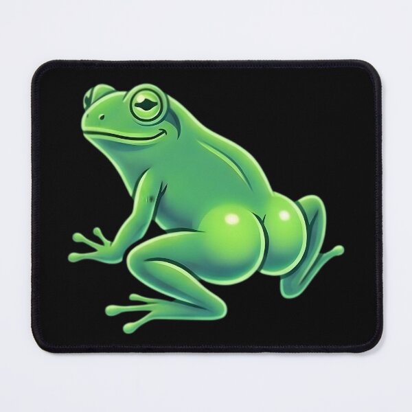 Item preview, Illustration Collection: Funny Anthropomorphic Frog – Kawaii Style designed and sold by Tw1nsAIArt.