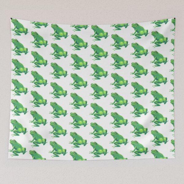 Item preview, Illustration Collection: Funny Anthropomorphic Frog – Kawaii Style designed and sold by Tw1nsAIArt.