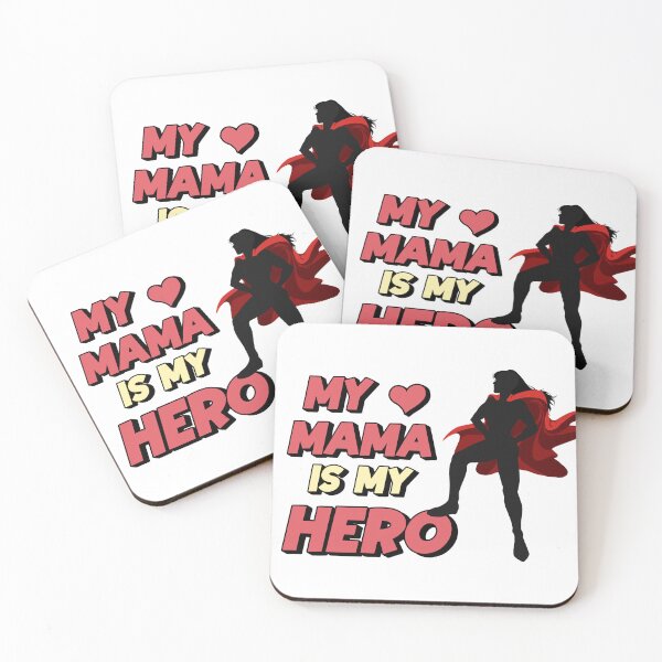 Item preview, My Mama Is My Hero designed and sold by Mulenga Visualworks.