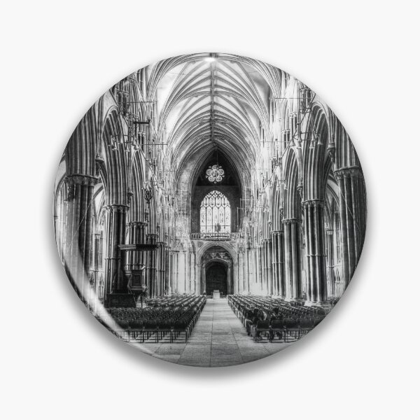 Item preview, Lincoln Cathedral Gothic Nave in Black and White designed and sold by Paul Thompson Photography.