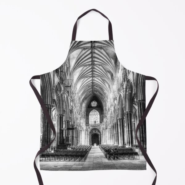 Item preview, Lincoln Cathedral Gothic Nave in Black and White designed and sold by Paul Thompson Photography.