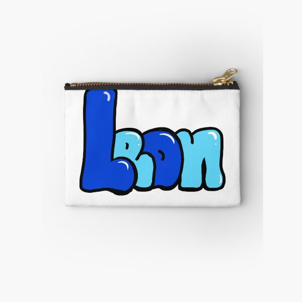 Item preview, Leon name in Blue shades graffiti calligraphy Top 10 unique personalized gifts for boys and men named Leon designed and sold by Artonmytee.
