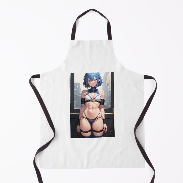 Item preview, Blue-Haired Athletic Anime Warrior – Tactical Sci-Fi Combat Fighter designed and sold by iloveanimechibi.