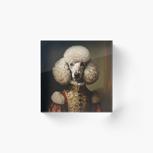 Item preview, Royal Standard Poodle Renaissance Portrait designed and sold by Rutvain.