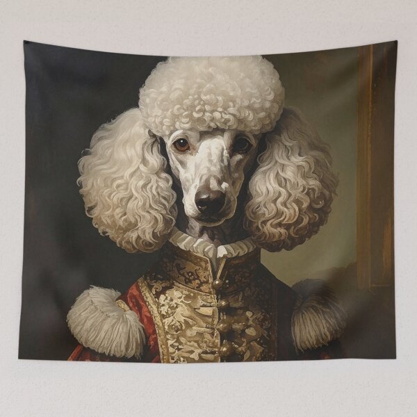Item preview, Royal Standard Poodle Renaissance Portrait designed and sold by Rutvain.