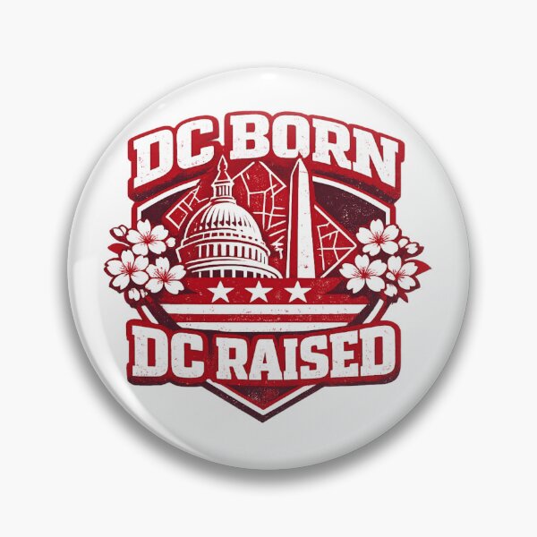 Item preview, Dc Born DC Raised DMV City  designed and sold by Roots2soles.