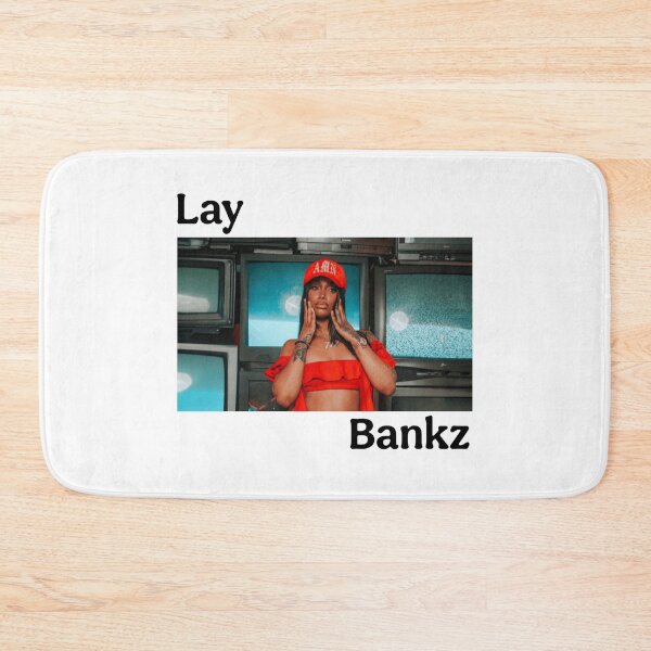 Item preview, Lay bankz music album cover art typography designed and sold by ARTeez⭐️⭐️⭐️⭐️⭐️.