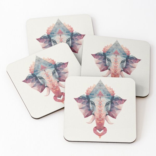 Item preview, Modern Geometric Ganesha – Minimal Indian Spiritual Art designed and sold by Karma Arts.