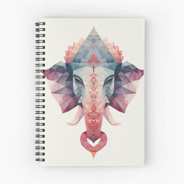Item preview, Modern Geometric Ganesha – Minimal Indian Spiritual Art designed and sold by Karma Arts.