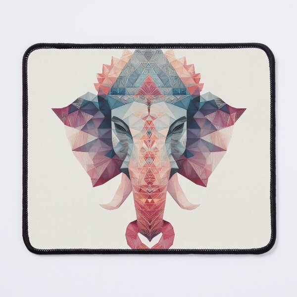 Item preview, Modern Geometric Ganesha – Minimal Indian Spiritual Art designed and sold by Karma Arts.