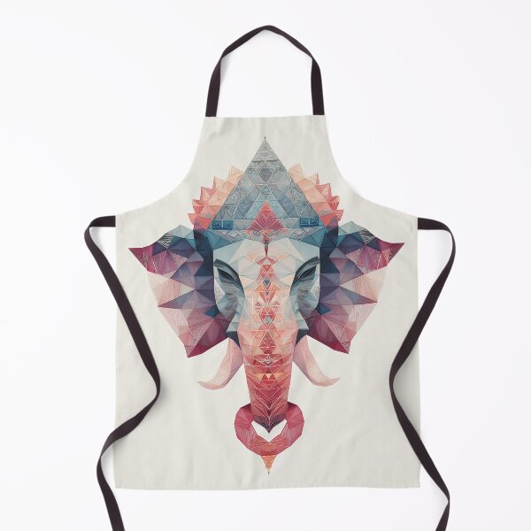 Item preview, Modern Geometric Ganesha – Minimal Indian Spiritual Art designed and sold by Karma Arts.