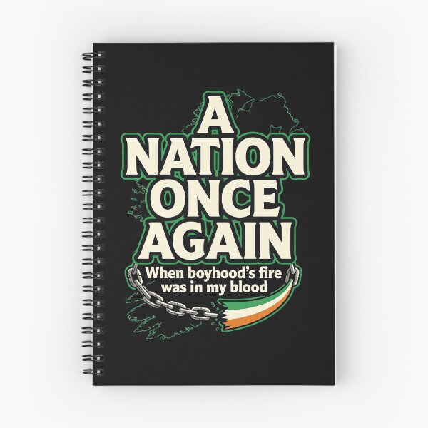 Item preview, A Nation Once Again Broken Chain | Irish Rebel Song Art designed and sold by REAL IRISH GIFTS.