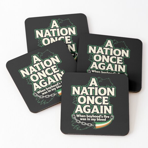 Item preview, A Nation Once Again Broken Chain | Irish Rebel Song Art designed and sold by REAL IRISH GIFTS.