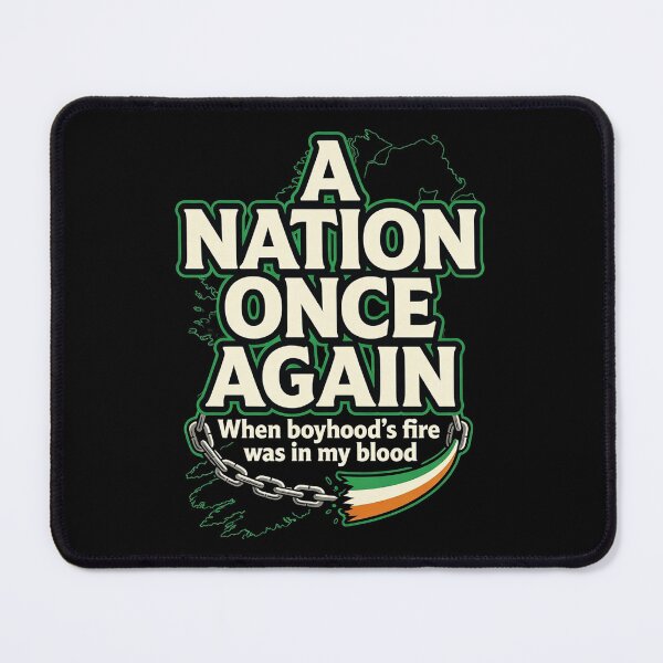 Item preview, A Nation Once Again Broken Chain | Irish Rebel Song Art designed and sold by REAL IRISH GIFTS.