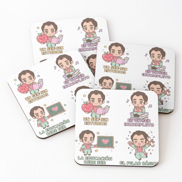 Item preview, Simón Bolívar Chibi Maestro - 1988 Retro Japanese Fancy Aesthetic - Education Quote designed and sold by elglotonmusical.