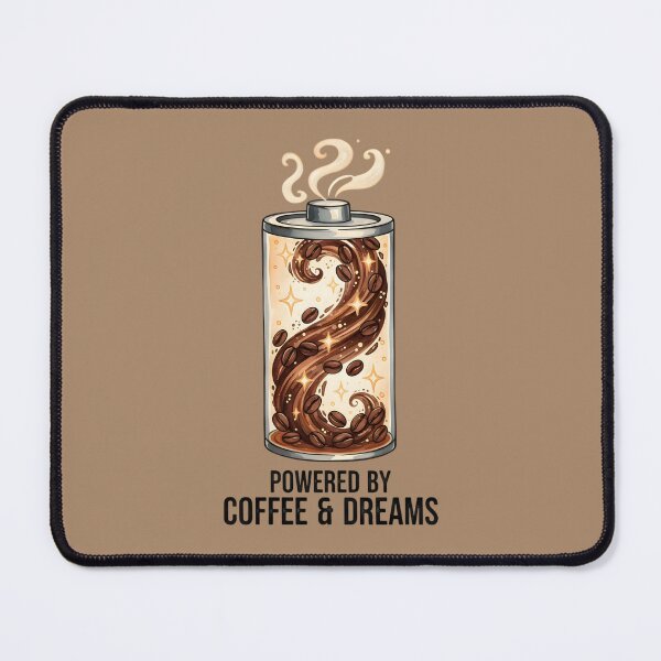 Item preview, Powered by Coffee and Dreams - Magic Battery Energy designed and sold by Valeriia_Isaieva.