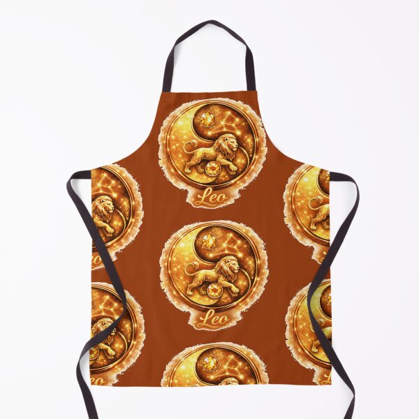 Item preview, Leo - Zodiac starsign, inside an yin-yang ,Jul 23–Aug 22 designed and sold by FireOrchid.