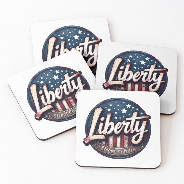Item preview, Liberty Street Culture Shirt – Urban Patriotic Graffiti Design designed and sold by relso.