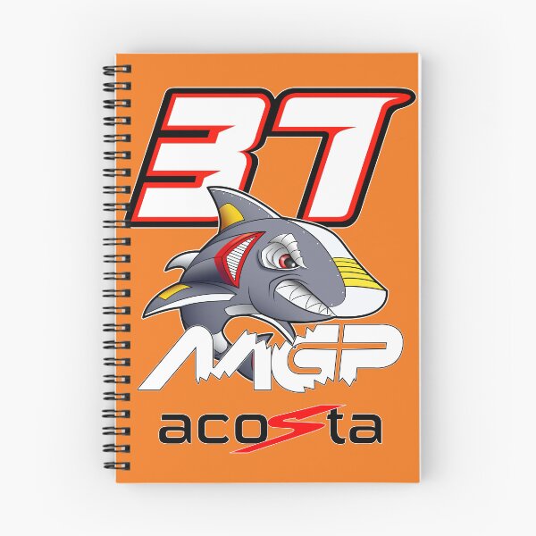 Aperçu de l'œuvre Graphisme 37 Shark Racing avec le nom Acosta | Premier design pour les fans de motos GP créée et vendue par Fan Art Station .