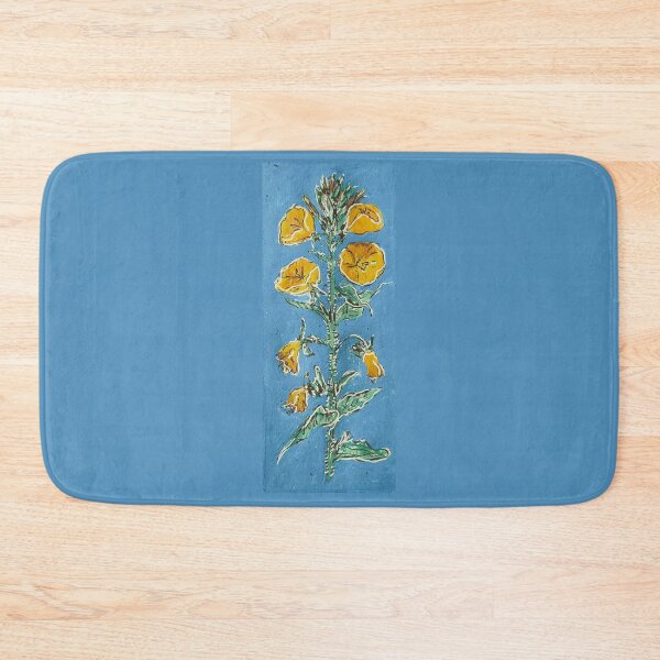 Item preview, evening primrose Hand Painted Field Journal Illustration designed and sold by HouseplantsAndScamps.