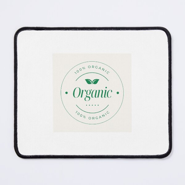 Item preview, Minimalist 100% Organic Seal Sticker - Green Leaf Eco-Friendly Badge designed and sold by lalit0767.