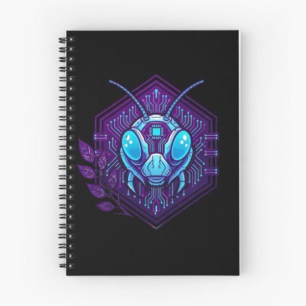 Item preview, Cyber Bee Tech Art - Futuristic Neon Circuit Honeybee Illustration designed and sold by AbulailArt.