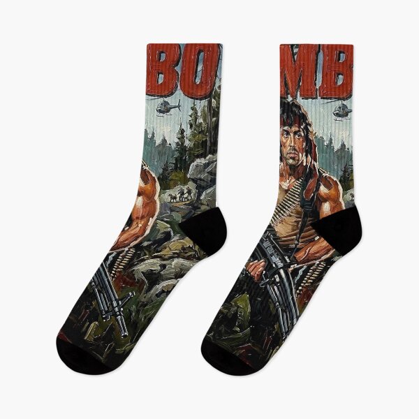 Item preview, One Man Army: Sylvester Stallone Rambo First Blood Impasto designed and sold by Art's Diner.