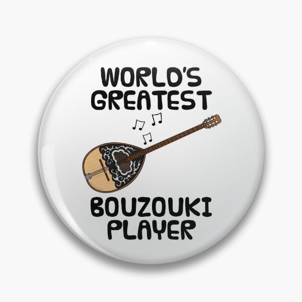 Item preview, World's Greatest Bouzouki Player designed and sold by doodlerob.