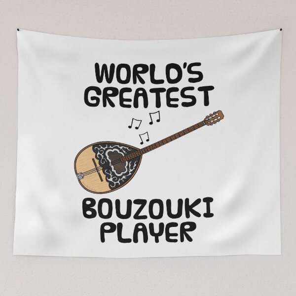 Item preview, World's Greatest Bouzouki Player designed and sold by doodlerob.