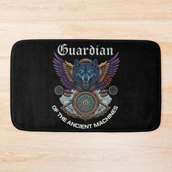 Item preview, Guardian of the Ancient Machines – Steampunk Wolf Fantasy Design designed and sold by Dogandesighn.