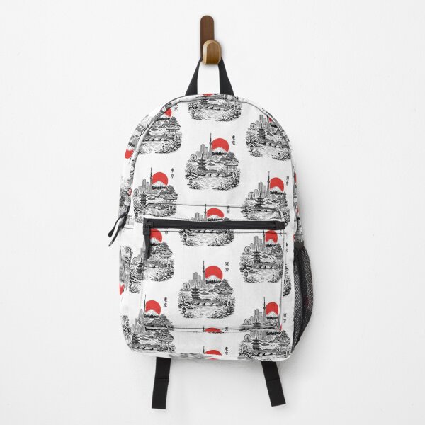 Item preview, Tokyo in Bloom Sakura Skyline Art designed and sold by Blok45.