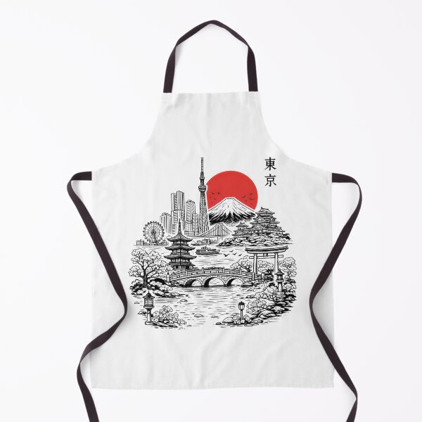 Item preview, Tokyo in Bloom Sakura Skyline Art designed and sold by Blok45.