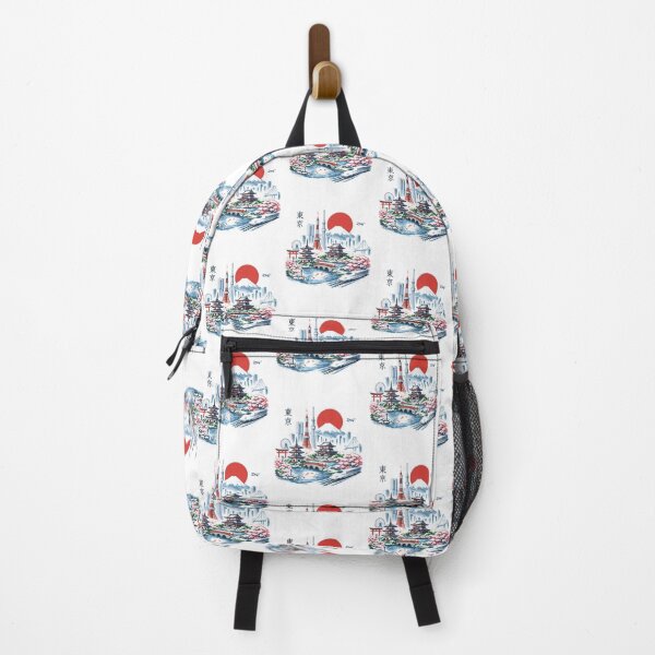 Item preview, Tokyo in Bloom Sakura Skyline Art designed and sold by Blok45.