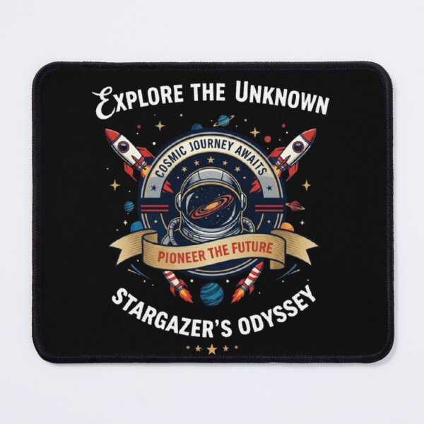 Item preview, Cosmic Journey Awaits – Explore the Unknown Astronaut Design designed and sold by Dogandesighn.