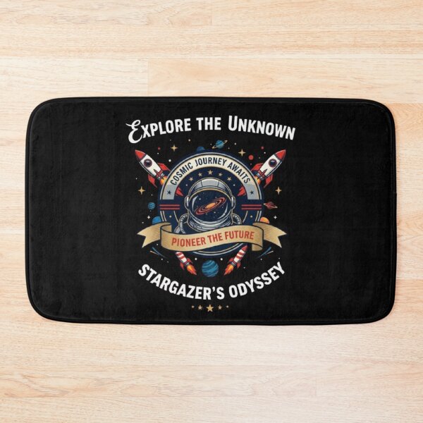 Item preview, Cosmic Journey Awaits – Explore the Unknown Astronaut Design designed and sold by Dogandesighn.