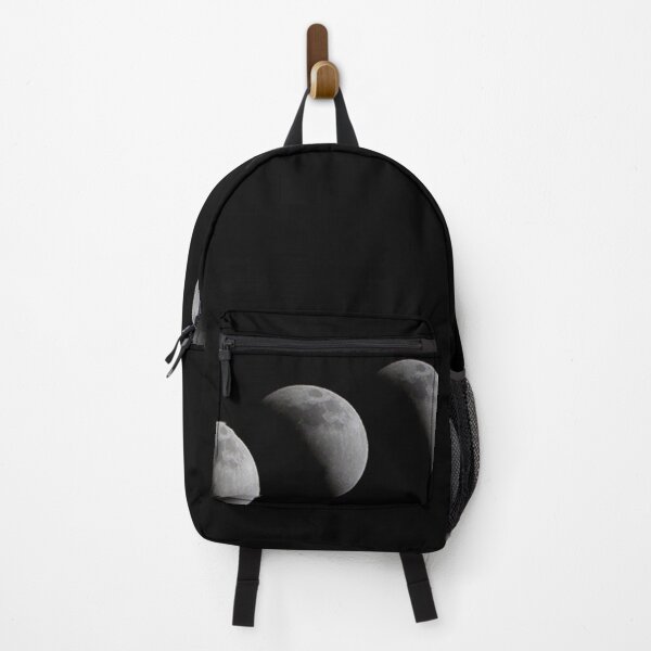 Item preview, Monthly phases cycles of the moon black and white photograph poster art print designed and sold by Astrid Arkhangelsky.