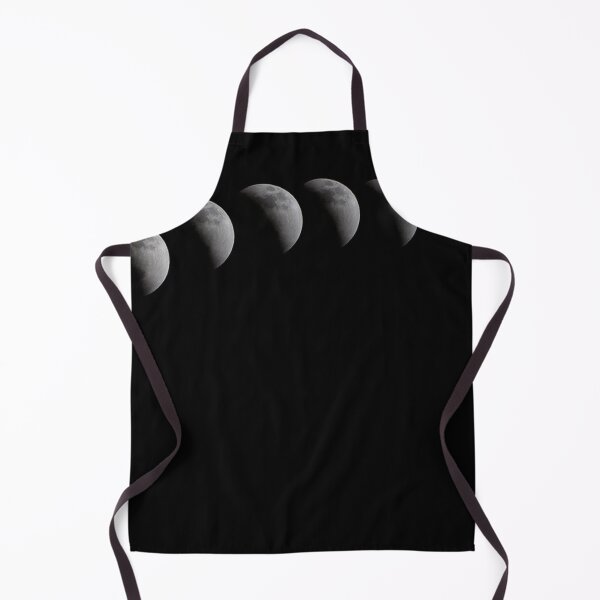 Item preview, Monthly phases cycles of the moon black and white photograph poster art print designed and sold by Astrid Arkhangelsky.