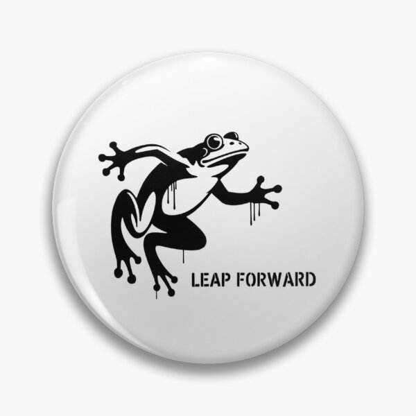 Item preview, Frog - Leap Forward designed and sold by 123ks.