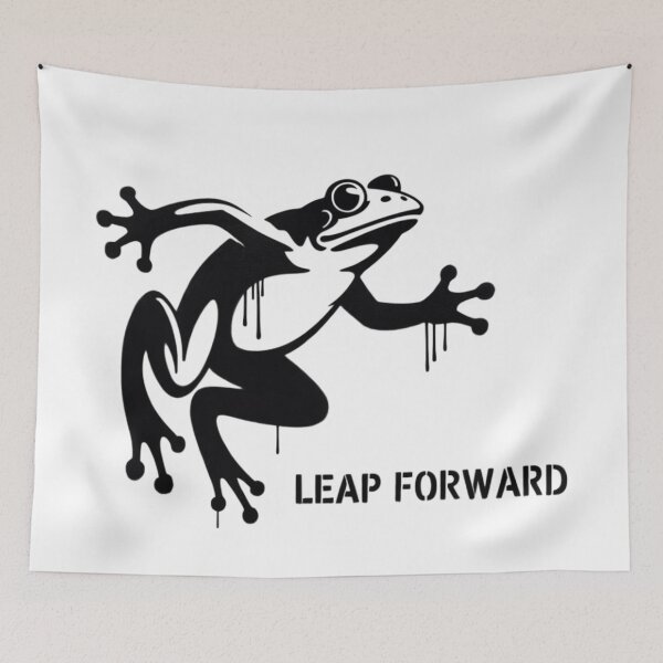 Item preview, Frog - Leap Forward designed and sold by 123ks.