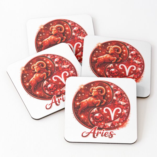 Item preview,  Aries-Zodiac starsign. inside an yin-yang Mar 21–Apr 19 designed and sold by FireOrchid.