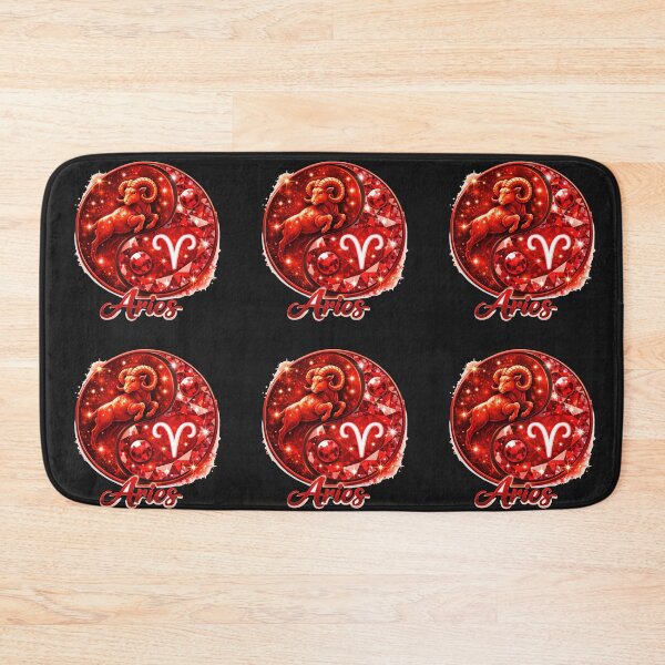 Item preview,  Aries-Zodiac starsign. inside an yin-yang Mar 21–Apr 19 designed and sold by FireOrchid.