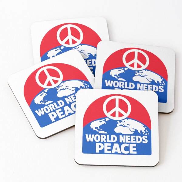 Item preview, World Needs Peace – Global Peace Symbol Design designed and sold by JustViralShirts.