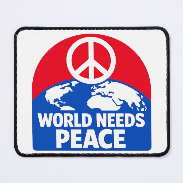 Item preview, World Needs Peace – Global Peace Symbol Design designed and sold by JustViralShirts.