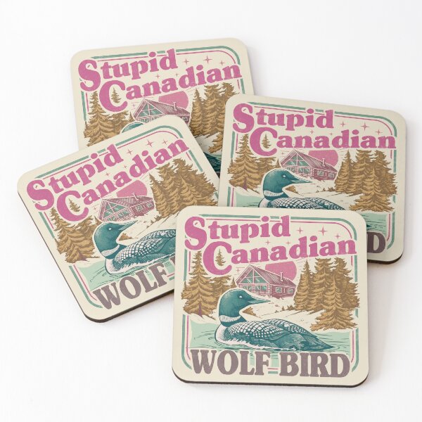 Item preview, Stupid Canadian Wolf Bird. #4 designed and sold by EunsooLee.