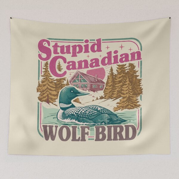 Item preview, Stupid Canadian Wolf Bird. #4 designed and sold by EunsooLee.